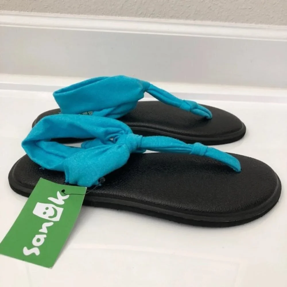 Sanuk Lil Yoga Sling Ella Sandal Size 6 Girls